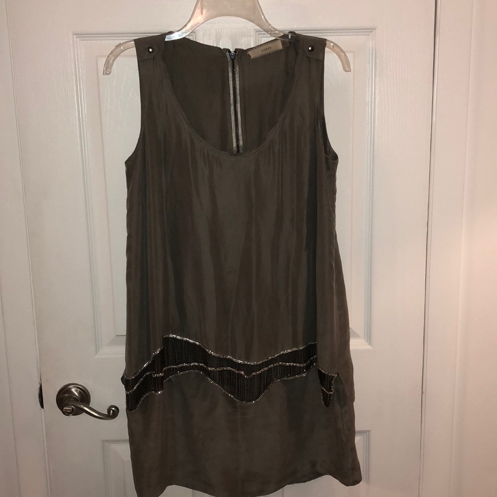 Womans silk dress